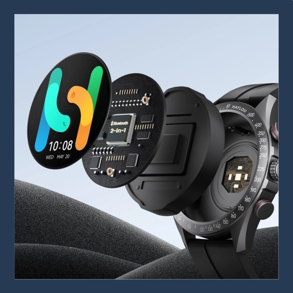 Haylou Solar Pro Smartwatch Bluetooth Call AOD Original AMOLED Display