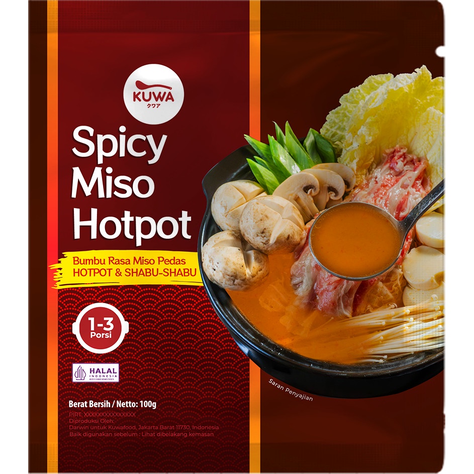 

Kuwa Miso Soup - Instant Miso Original / Spicy Miso Soup