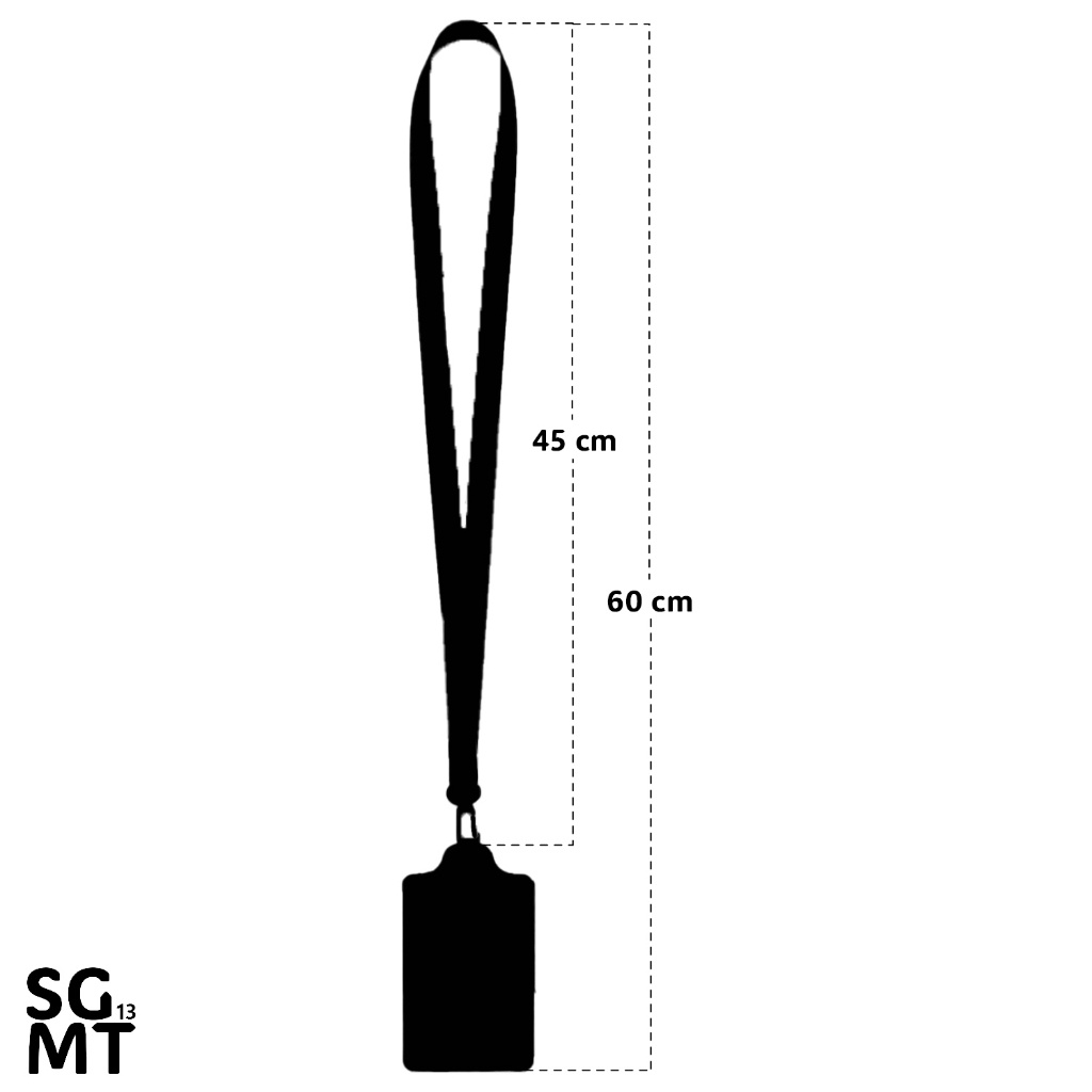 

ID Card Holder Kulit - Lanyard Custom Nama Kulit Series Batik Name Tag Holder Grafir Lanyard Kulit