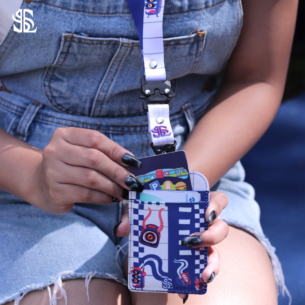 

SL.ID Lanyard ID Card Holder Printing - Blu-m