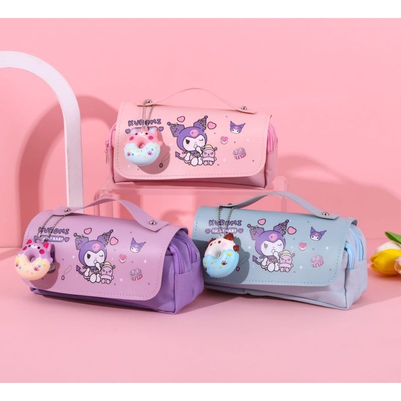 

Kotak Pensil dekompresi karakter perempuan lucu lembut / tempat pensil anak / pensil case - Include