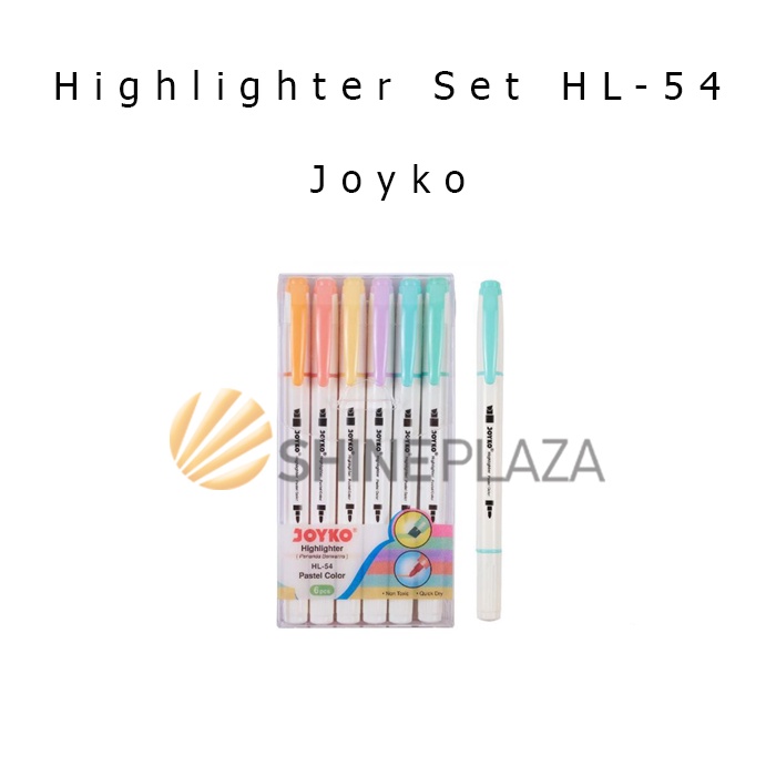 

Highlighter Joyko HL-54 - Highlighter Joyko Pastel Color HL-54