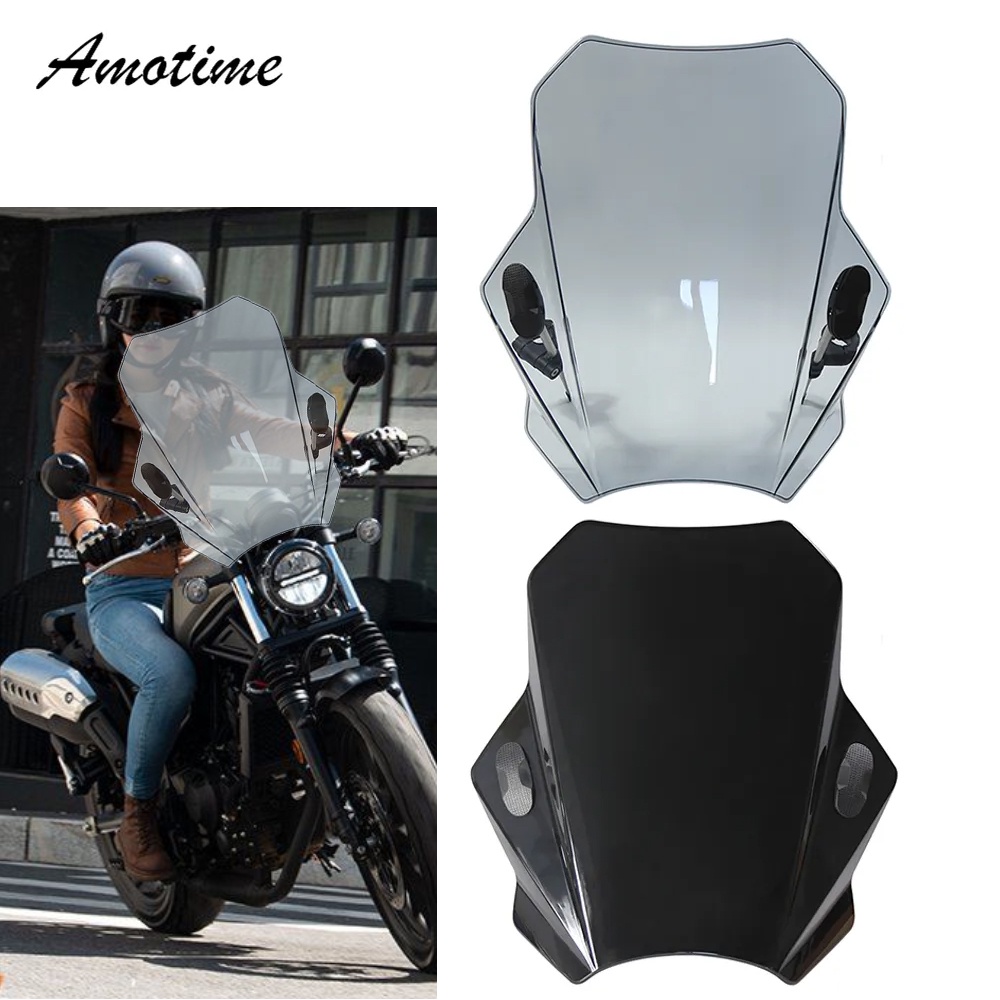 Motorcycle Windscreen Windshield Universal For Honda Cl250 Cl300 Cl500 2023 Cl 250 300 500