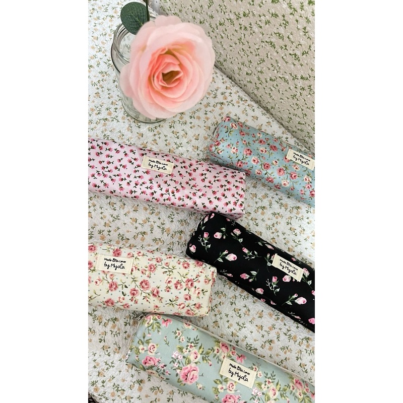

Pencil Case Floral by Myola Sewing Tempat Pensil Katun Tempat Pensil Aesthetic