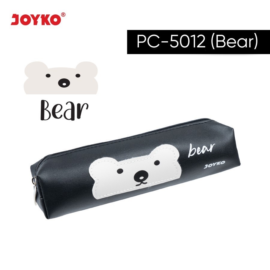 

Joyko Pencil Case PC-5012 Kotak Pensil Kulit Animal Lucu Unik Berkualitas