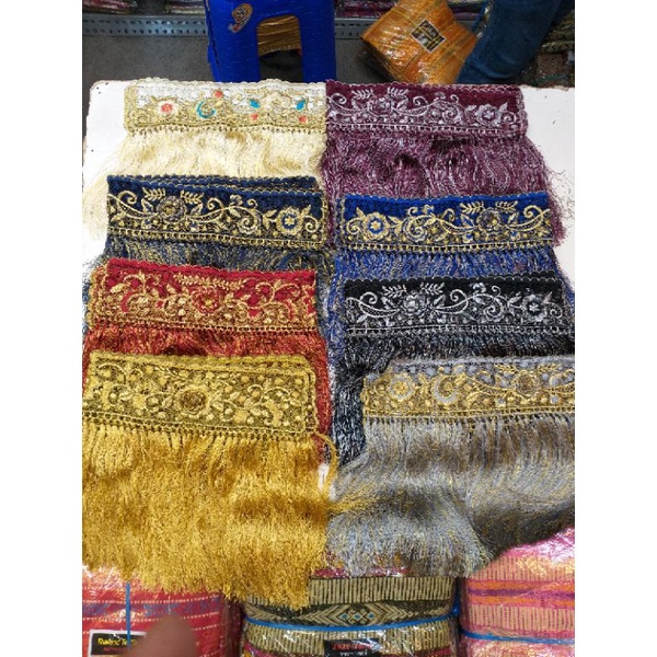 ACCMT- RENDA RUMBAI BORDIR SONGKET PALEMBANG TENUN BATAK ULOS SUMATRA MEDAN