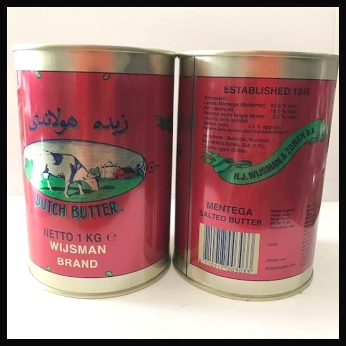 

Wisman Wisjman Mentega Butter 1 kg Original Untuk Kue, Nastar, dll