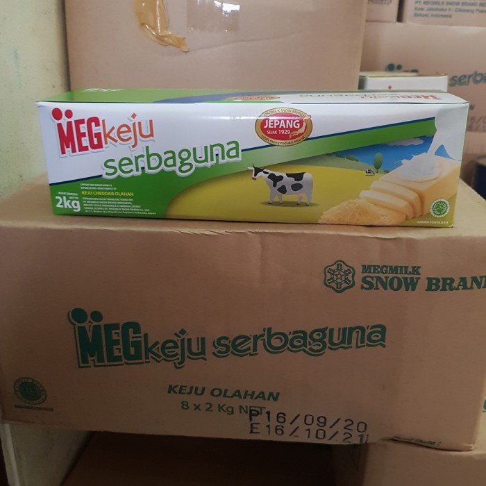 

keju meg hijau 2 kg serbaguna