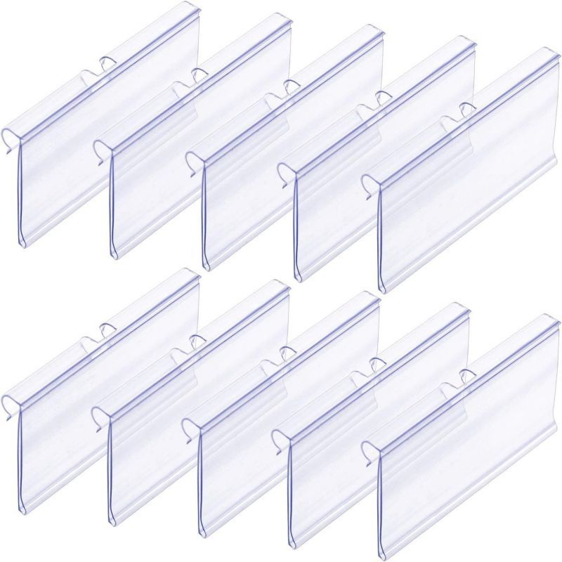 

Price Tag Holder Tag Holder Minimarket Price Tag Label Pvc Price Tag Card -30pcs 4.2cm X 8cm