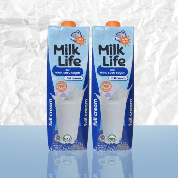 (Good) Milk Life UHT Full Cream 1000ml