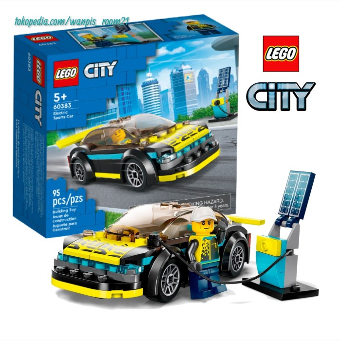 LEGO 60383 City Electric Sport Car - Lego City Mobil Elektrik