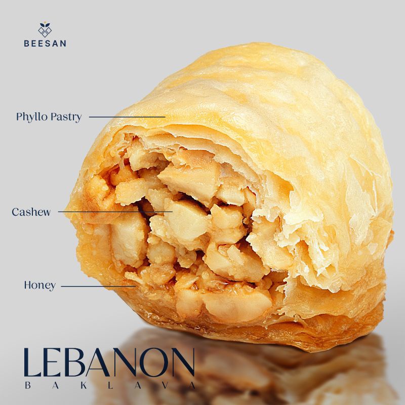 

HJ BEESAN Reviving Heritage Baklava Assortment (Cashew)