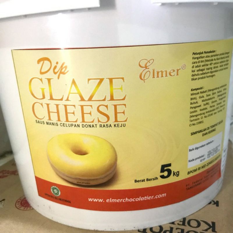 

HJ ELMER GLAZE REPACK 500 GR GLAZE DONAT LUMER ORIGINAL HALAL SELAI LUMER