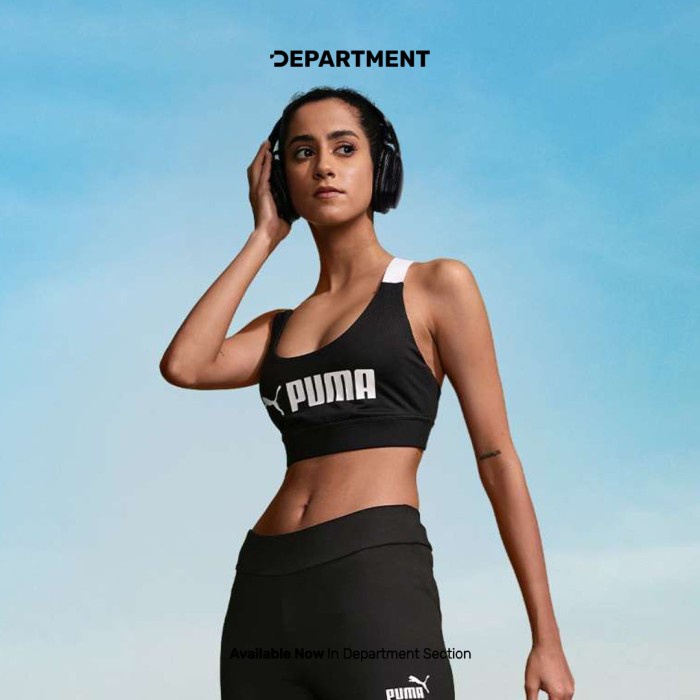 Sport Bra Wanita PUMA MID IMPACT FIT BRA 52219201 ORIGINAL