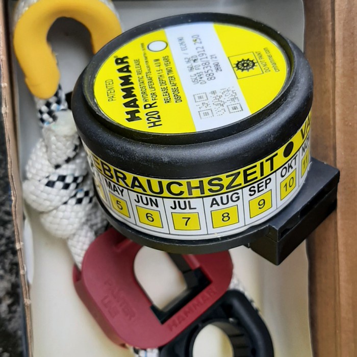 hru hammar Hydrostatic release device,Hammar H-20R For Life Raft