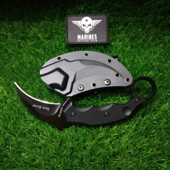 Pisau Carambit Tactical zero eror