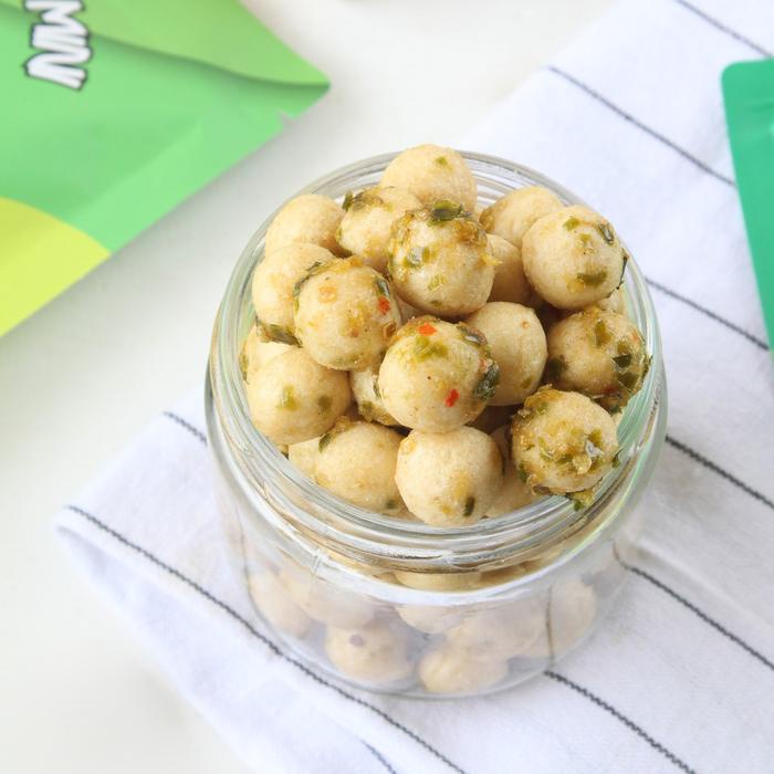

Tahu Mini Kering Sambal Goang 1000gr (1kg) Balado Food Pedas
