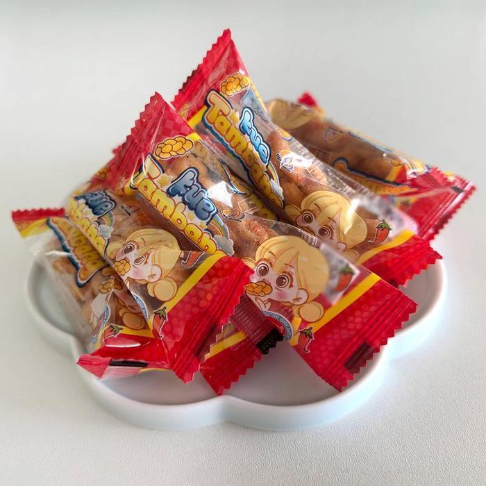 

Halal1 Kantong Isi 60PCS Kue Tambang: Pilihan Rasa Pedas & Manis,Camilan Halal yang Cocok untuk