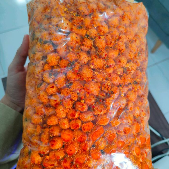 

cimol kering pedas daun jeruk 1kg Food