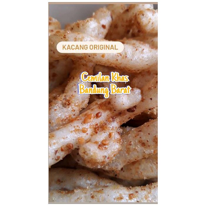 

Kerupuk Gurilem Bandung 500 gram Food Cemilan Keripik Pedas Makanan Snack Bawang Kacang