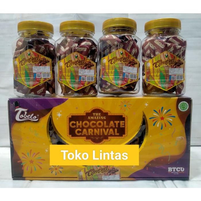 

Coklat Kacang Almond Cokelat Tobelo Chocolate Carnival Per Dus