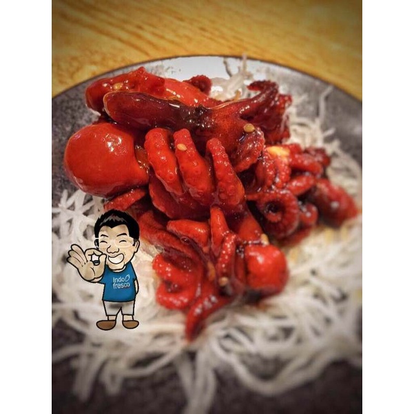

Chuka Idako- Seasoned Baby Octopus- Gurita Kecil 250 g- Frozen Seafood