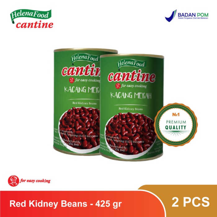 

KACANG MERAH Kaleng / Cantine Red Kidney Beans 425 Gr