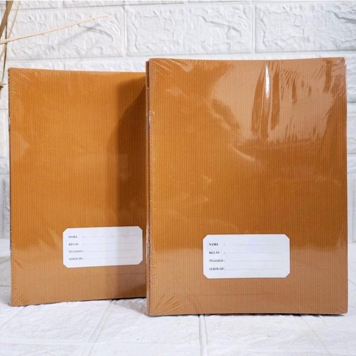 

HJK Buku Tulis Okey kraft 38,58 sampul coklat..