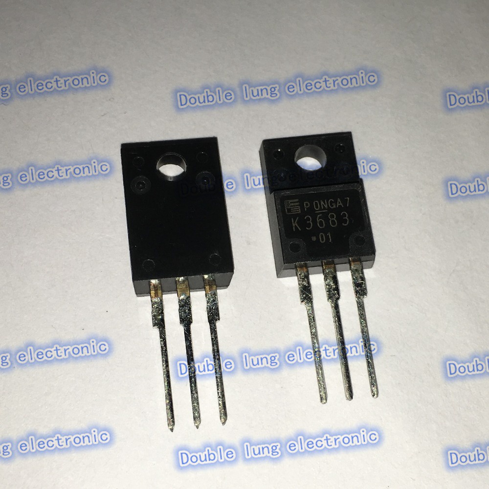 EVF 10PCS/LOT 2SK3683 K3683 TO220F N-CHANNEL SILICON POWER MOSFET