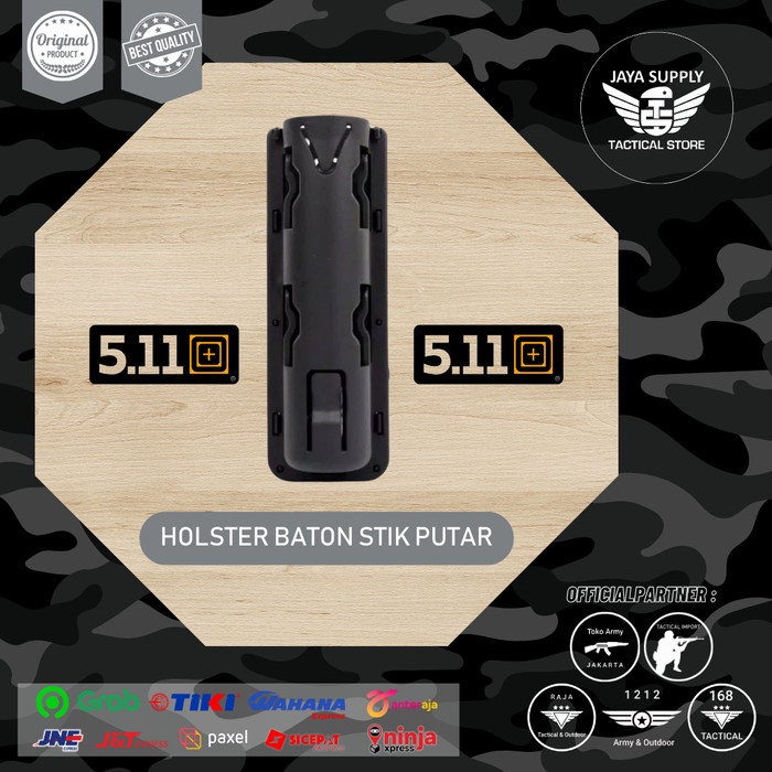 Holster Baton 511 Stick Putar 360 - TANPA Bubble