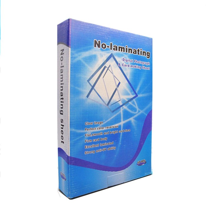 

HJK BAHAN ID CARD / PVC KERTAS ID CARD 1 PAK ISI 50 PC UKURAN A4