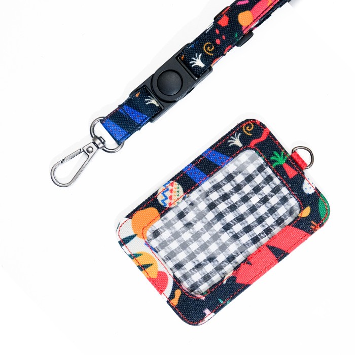 

HJK Gantugan ID Card Holder Kantor Name Tag Lanyard Pria Wanita - IDCS29