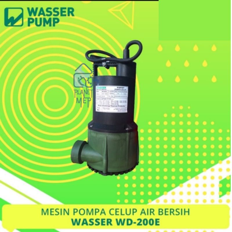 Pompa Celup Wasser WD 200E