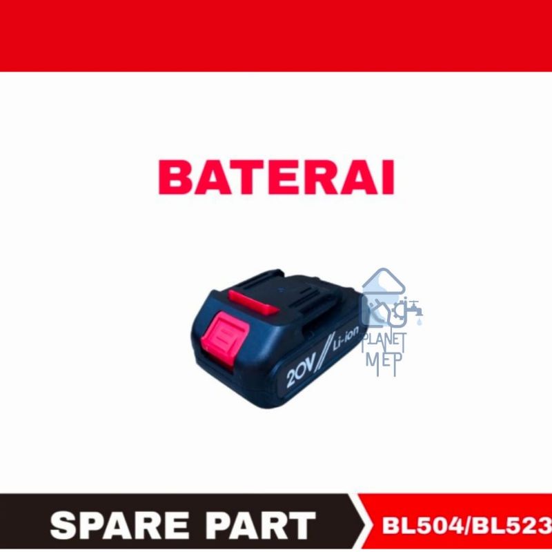 Spare Part Baterai Mini Cordless Chainsaw BULL BL 504 /BL523
