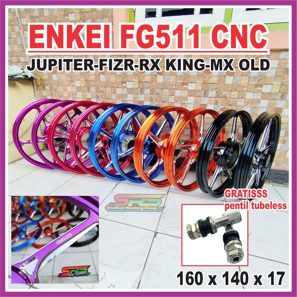 VELG ENKEI 511 CNC JUPITER FIZR MX OLD RXKING ENKEI511 ENKEI FG511