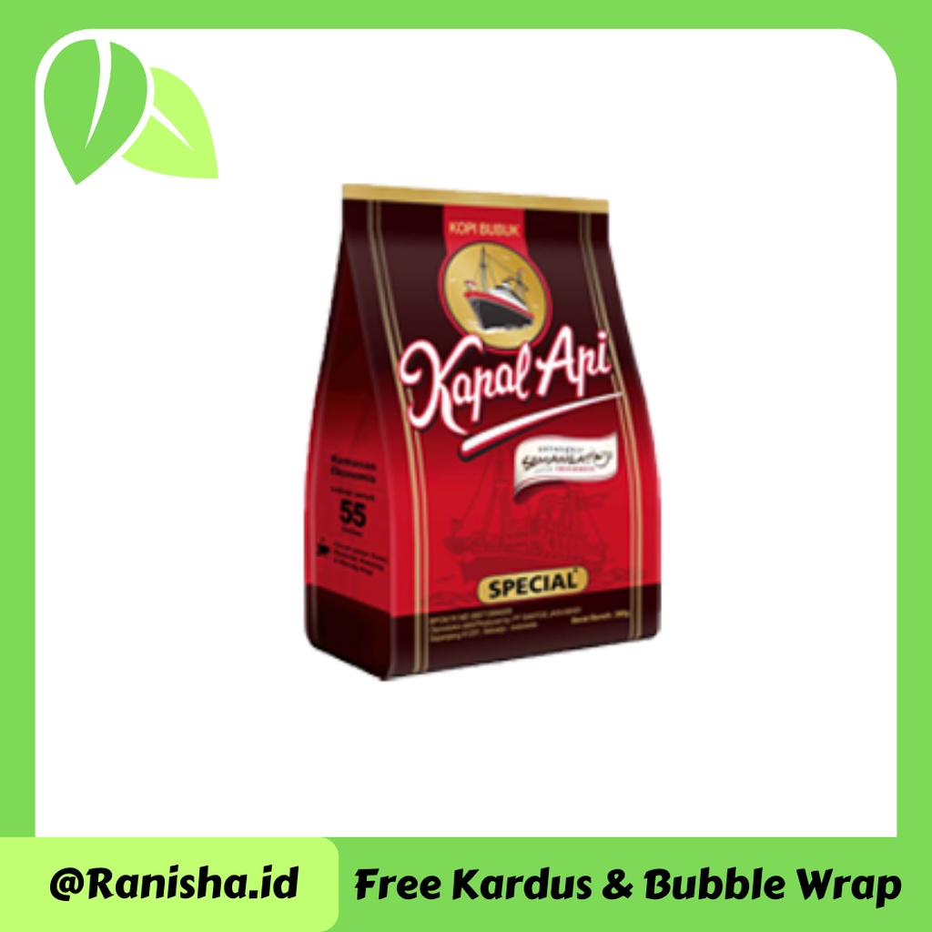 

Kapal Api Kopi Bubuk Special Merah Pack 350G