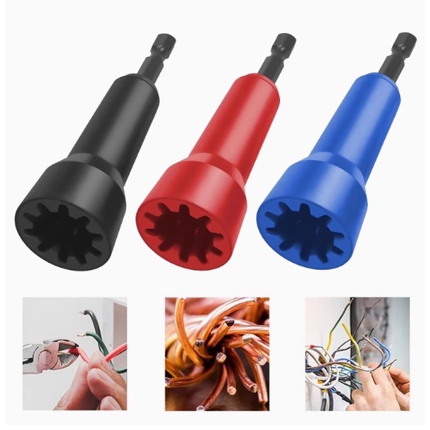 TWISTER KAWAT KHUSUS TUKANG LISTRIK, TWIST TWISTER, ALAT PENGGULUNG KAWAT CEPAT, BLOK TERMINAL TUTUP