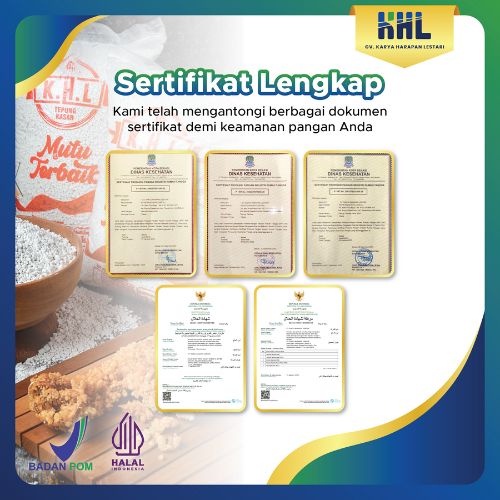 

HJ 3 Kg Tepung Tapioka Kasar / Tepung Kasar / Tepung Shihlin / Tepung Crispy / Tepung Krispi /