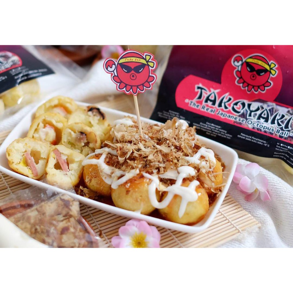 

HJ Takosan - Tepung Instant Premix Takoyaki Halal 1 Kg