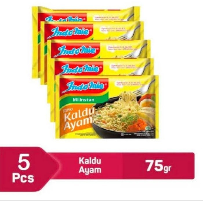 

(Good) 5 Pcs - Indomie Kuah Kaldu Ayam