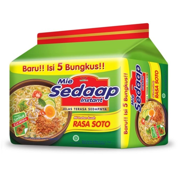 

(Good) Sedaap Mie Soto Isi 5Pcs