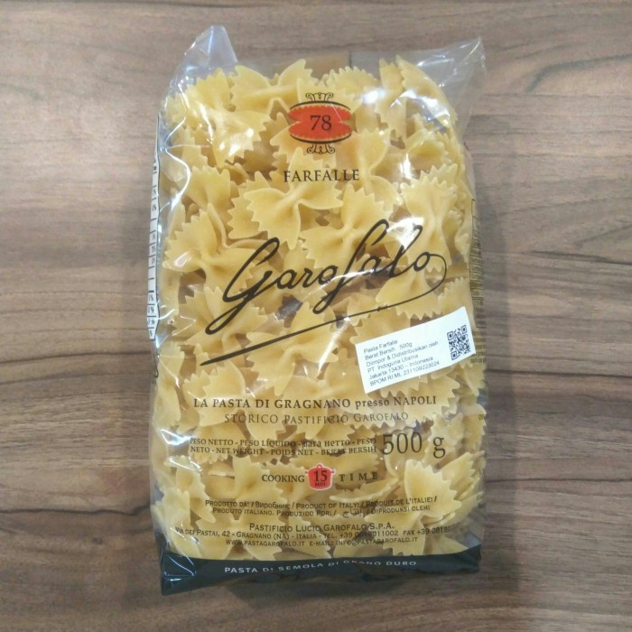 

(Good) Garofalo Farfalle Pasta