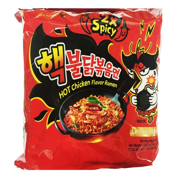 

Sale Terbatas Samyang Hot Chicken Instant Ramen - Stew Type/2X Spicy (5Pcs) Aman