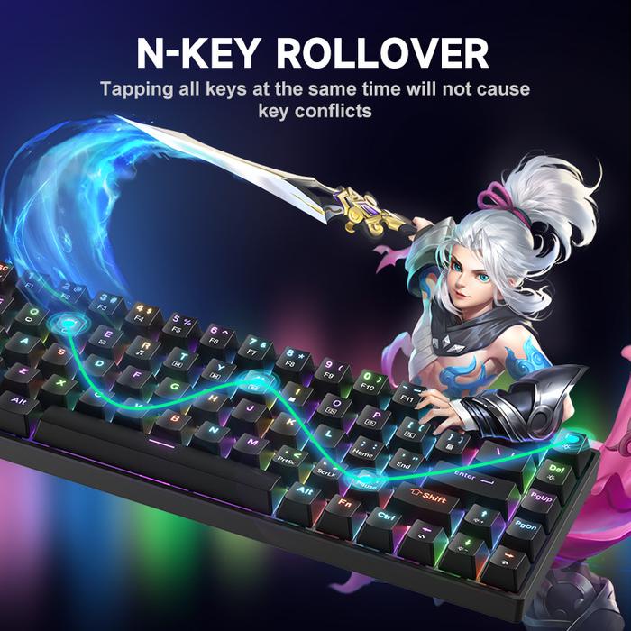 ZIFRIEND TK68 68% Layout Mechanical Keyboard