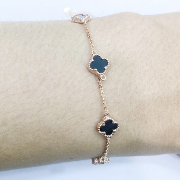 Gelang emas RoseG 750 van cliff