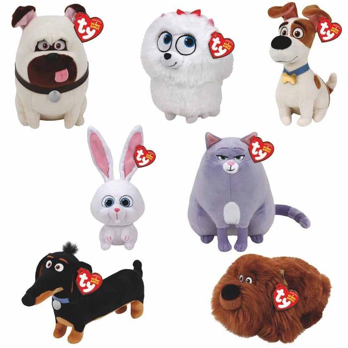 Terbaru Boneka Hewan The Secret Life Of Pets Plush Ty 30 Cm