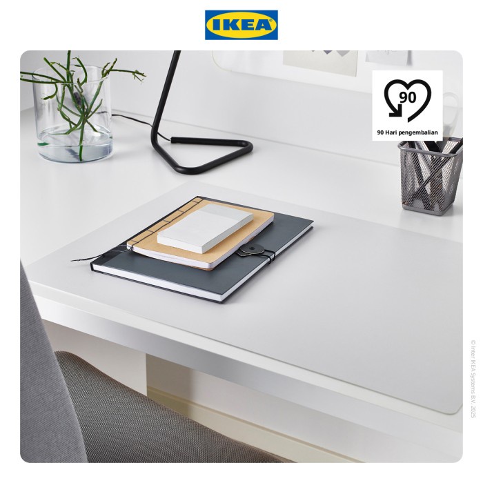 IKEA SKRUTT Alas Meja Kerja Putih 65x45cm