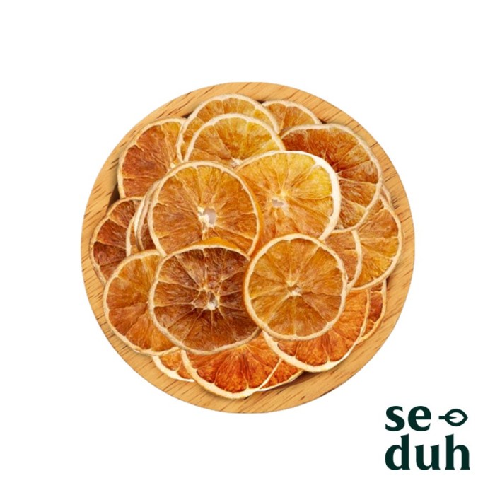 

Dried Orange Fruit Slice / Buah Jeruk Kering Iris 50 Gram