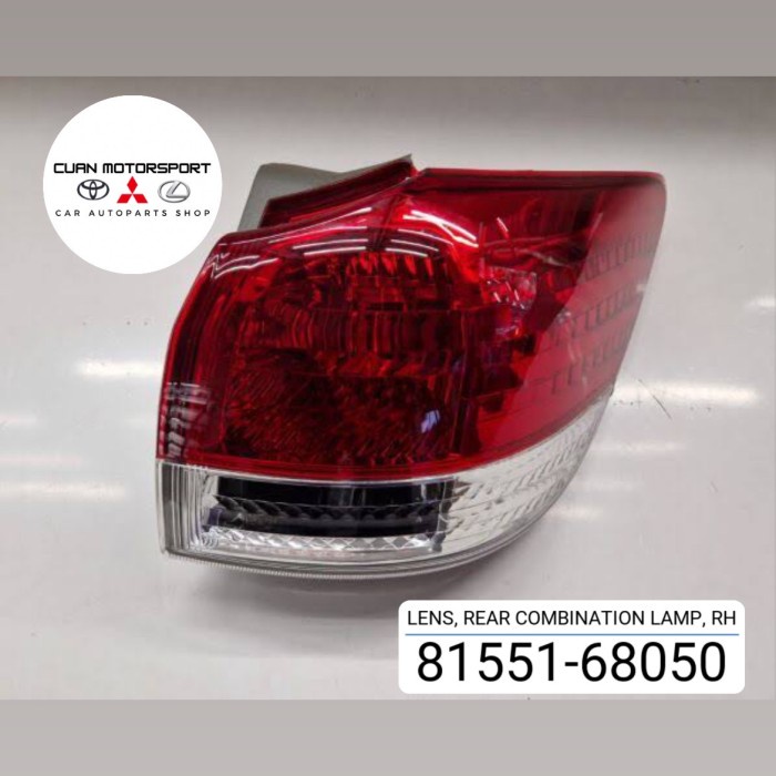 BISA GOSEND LAMPU STOP STOP LAMP KANAN (RH) TOYOTA WISH 2009 ZGE2 ORIGINAL