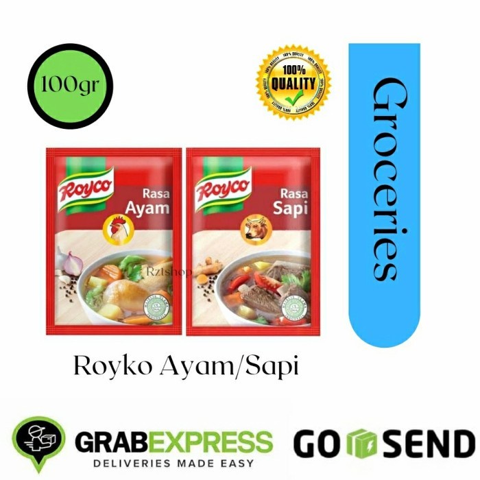 

(Best) Bumbu penyedap Rasa Royko - royco ayam / Sapi